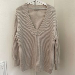 Babaton Aritzia Roger  V-Neck Sweater